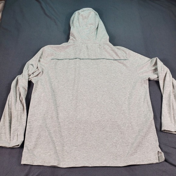 Tommy Bahama IslandActive Mens XL Heather Grey Pima Cotton Pullover Hoodie - Picture 7 of 7